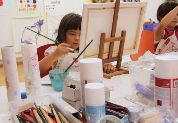 Corso di pittura per bambini